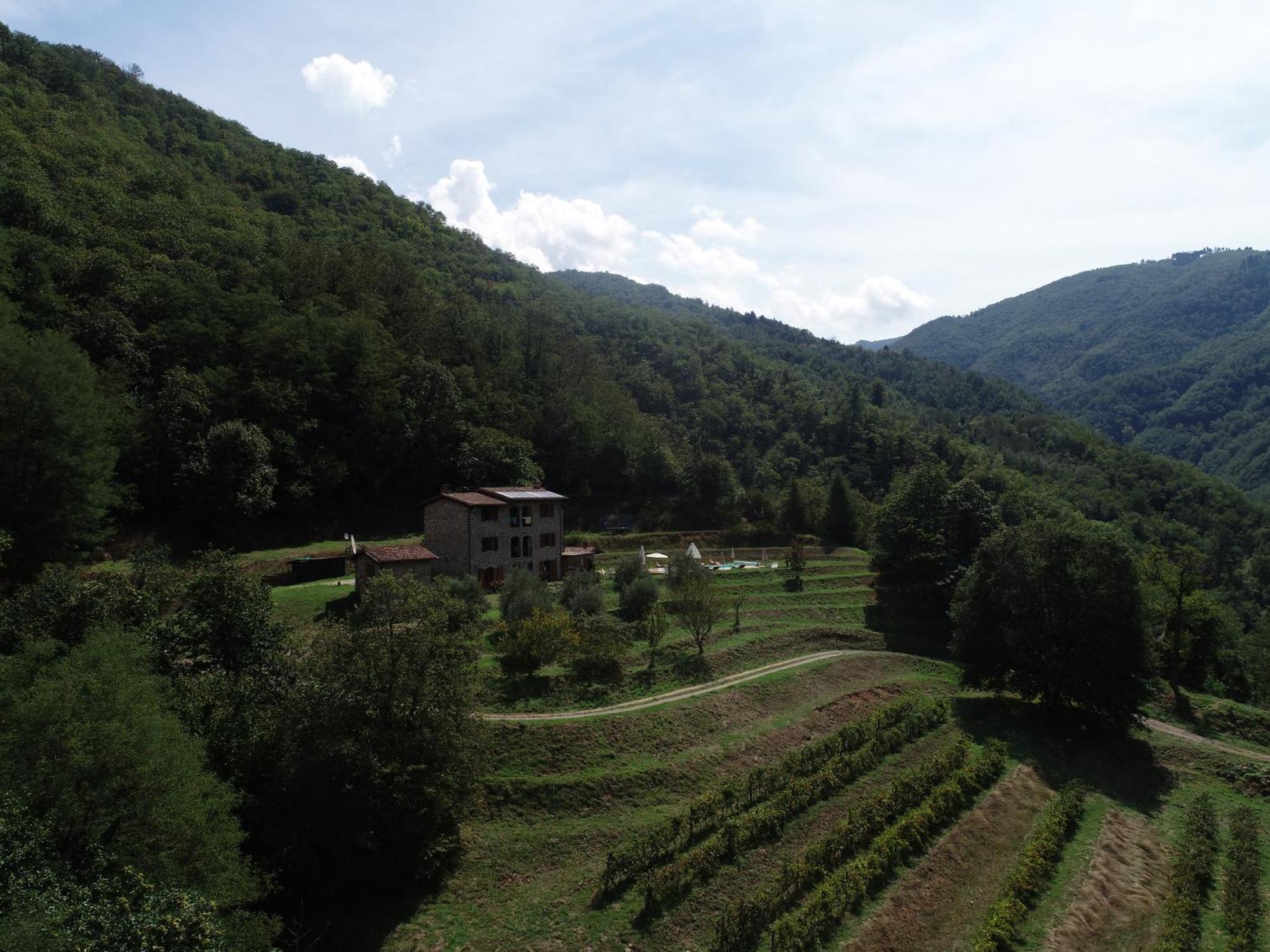 Casa Bachella Villa Bagni di Lucca Bagian luar foto