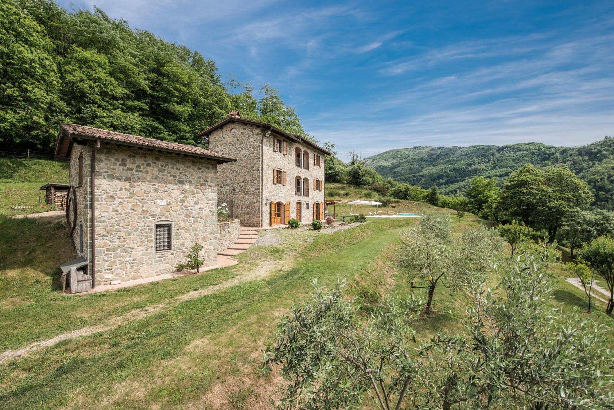 Casa Bachella Villa Bagni di Lucca Bagian luar foto