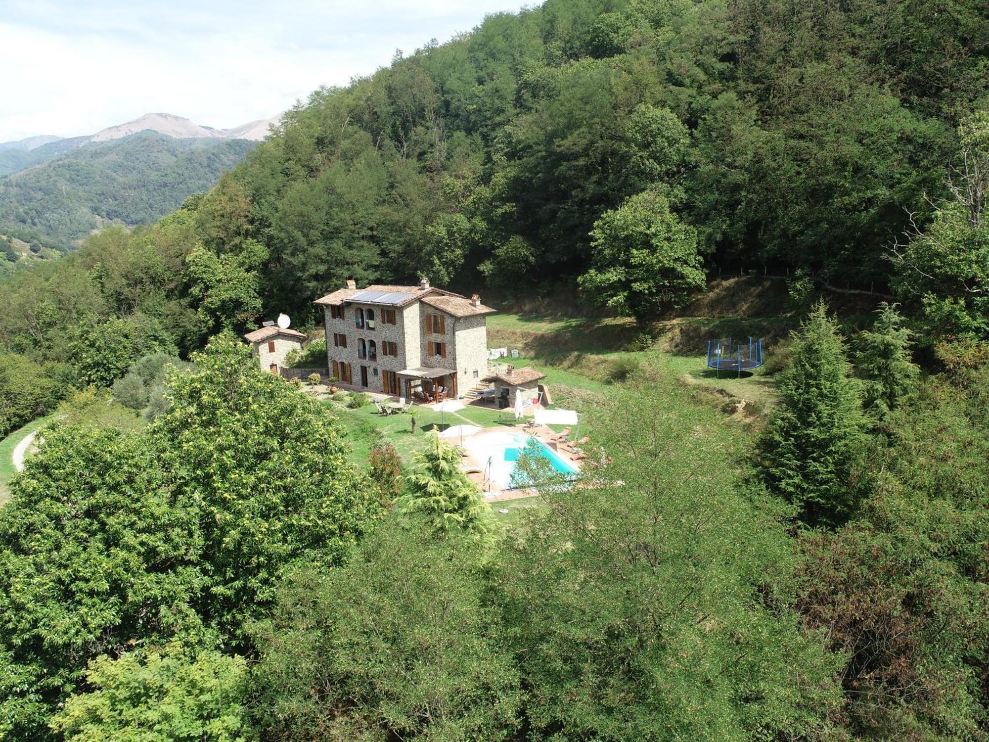 Casa Bachella Villa Bagni di Lucca Bagian luar foto